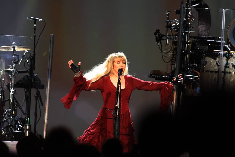 Stevie Nicks sings a witchy tune.