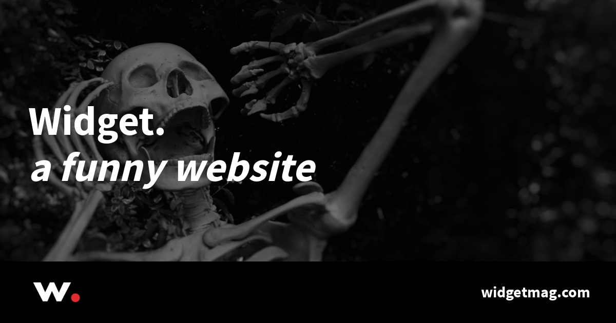 Widget a funny website fart jokes & anticapitalism.